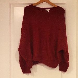 Red Sweater-forever 21-large
